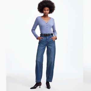 NWT Madewell Tapered Denim Trousers